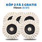 ✨ KÖP 1, FÅ 1 GRATIS ! 🔥 Polerskiva med Flik av Ullfilt – Enkel att Använda, Skonsam mot Ytor & Professionellt Resultat 🧼