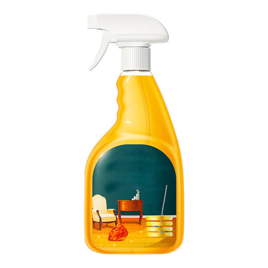 Effektiv rengörings- och glansspray för trä