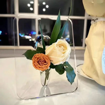 💐 50% RABATT!✨Estetik i nordisk stil Elegant Ins Fotoramme Vas