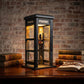 🏙️ 50% RABATT NU! 📞 Retro Telefonkiosk Stämningslampa – Urban Inredning & Varmt Ljus ✨