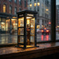 🏙️ 50% RABATT NU! 📞 Retro Telefonkiosk Stämningslampa – Urban Inredning & Varmt Ljus ✨