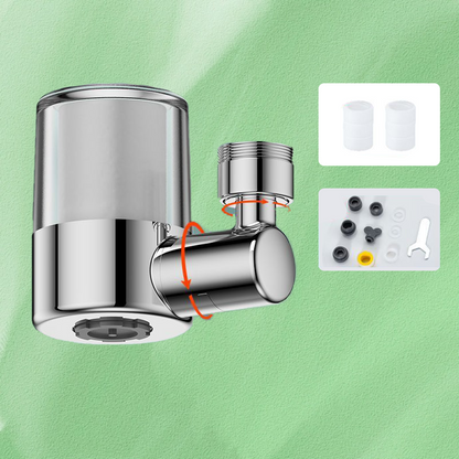 NYHET! 720° Vridbart filtermunstycke för kran: Rent vatten och perfekt duschstråle i ett! 💦✨