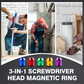 🛠️ KÖP 1, FÅ 1 GRATIS! ⚡ 3-i-1 Magnetisk Bit-ring – Snabb Byte, Stark Hållkraft & Bärbar 🧲
