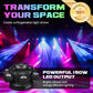 Multi-beam LED Atmosphere Light - 360° ljusmagi! 🌟✨