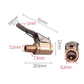 🚗 KÖP 1 FÅ 1 GRATIS!💨 Snabbkopplings Däckpump Munstycke Adapter – Solid Mässing & Läckagesäker – Universell Enhands Lufttryckspump 🔧