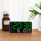 ⏰ Endast nu 50% rabatt!🔥Stor digital väggklocka med LED-display, datum och termometer