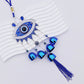 🧿 50% RABATT! ⚡ Nazar Amulett Vindspel – Skyddsymbol mot Onda Ögat, Dekorativ för Hemmet & Perfekt Present ✨
