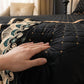 💓🛏️ Rufflad bäddkjol med volang – elegant sängöverkast med veckad kant