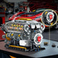 Motormodell byggblocksset