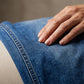 🔥 50% RABATT! ⏰ Lättillverkad Chic Slapppassande Vida Ben Jeans – Gradientvättad, Högkvalitativt Jeansmaterial & Komfort Hela Dagen 👖✨