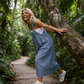 👗 50% RABATT 🌸 | Löst Sittande Overallklänning – Fickor & Andningsbar