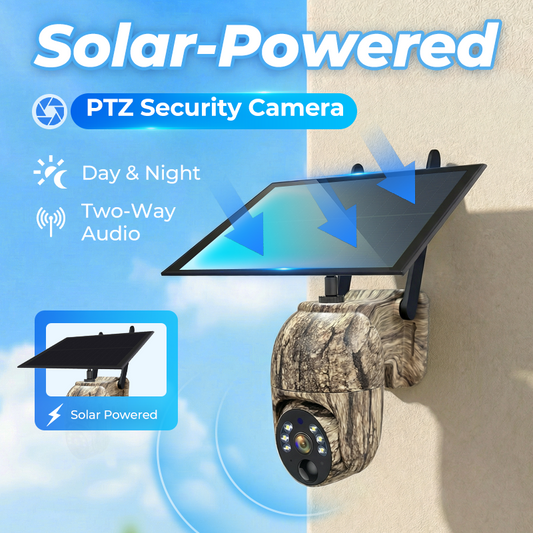 🛠 50 % rabatt + fri frakt 🔥 Trådlös solövervakningskamera LTE CB114S – 2K HD livevisning, 360° täckning,  fjärrstyrning via app, vattentät, rörelsedetektering, nattvision, för utomhusbruk