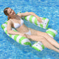 Uppblåsbar Stripe Pool Float Lounge Stol