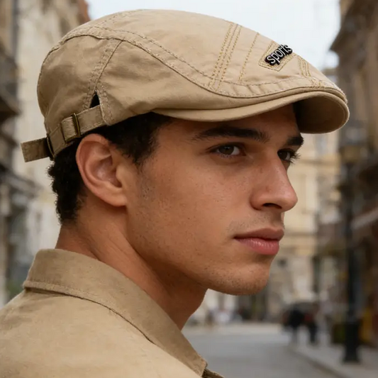 🧢 50% RABATT! 🍂 Klassisk Platt Keps för Alla Årstider – Andningsbar, Bekväm & Perfekt för Fritid & Vardag ☀️