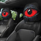 ⏳Begränsad tid 50 % Rabatt⏰Kusligt bilnackstöd med röda ögon 👁️‍🗨️🚗