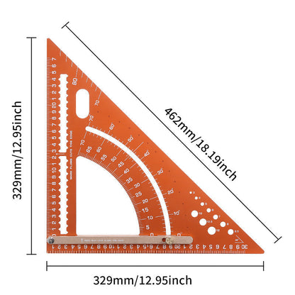 🔥 50 % RABATT! 📐 Precisionsvinkelhake för träarbete – exakta vinklar, tydlig gradering & perfekt för snickeri