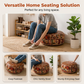 🪑✨ Multifunktionell Ottoman-Sittpuff Med Förvaring – Elegant Sittplats & Smart Förvaringslösning