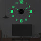 🔥 50% RABATT på utvalda produkter🎉⏰3D-väggklockset i självlysande akryl för egen montering