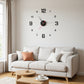 🔥 50% RABATT på utvalda produkter🎉⏰3D-väggklockset i självlysande akryl för egen montering