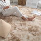 🌈 50 % RABATT NU! 🏠 Perfekt present – gradient färg fusk päls golvmatta – mjuk, maskintvättbar & halkfri – lyxig komfort för hemmet 🛋️