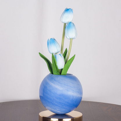 🌷 Elegant tulpanbukett-lampa – romantisk nattlampa för en varm hemmiljö