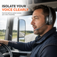 🎧 Trådlöst callcenterheadset – Bluetooth, ENC-brusreducering, auto-parkoppling 🔇