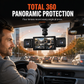 🚗📹 F100 4-linsig bil-dashcam 1080P HD – infraröd mörkerseende och GPS-synkroniserad inspelning