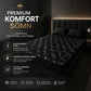 🛌 Madrass med bambufiberfyllning 🌱 | 100 % naturlig | Mjuk 💨, andningsbar & fuktreglerande sovkomfort | Hypoallergen, hållbar & miljövänlig ♻️ | Perfekt för varma nätter & känslig hud